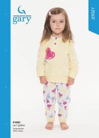 BABY GIRL PAJAMAS L/S R10002 Tellini S.r.l. Wholesale Clothing